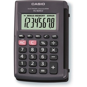 Casio HL-820LV Джобен калкулатор (HL-820LV) Калкулатори