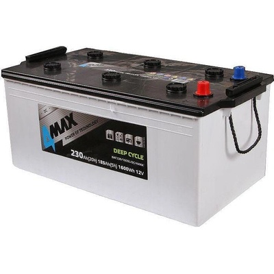 4MAX Deep Cycle 230Ah left+