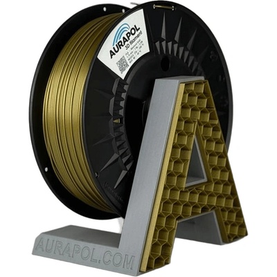 Aurapol PLA 3D Filament Medieval Gold 1 kg 1,75 mm
