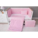 Babyhome Еко комплект за легло от 7 части Цвят РОЗОВ