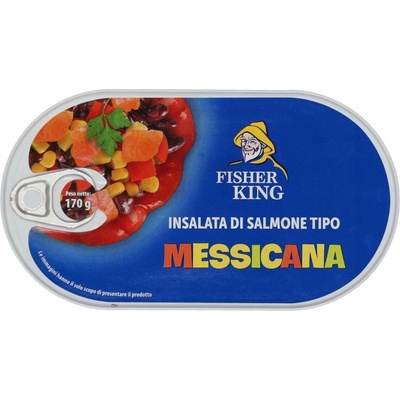 Fisher King mexický šalát s lososom 170 g