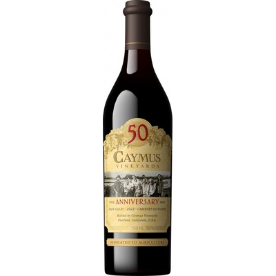 Caymus Cabernet Sauvignon 2022 Červené 14,8% 0,75 l (holá láhev)