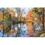 DIMEX ART Флизелинов фототапет есенен пейзаж 375 x 250 см