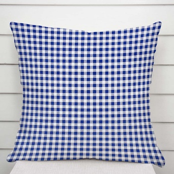 Biante Sandra SA-057 Modro-biele kocky 50 x 60 cm