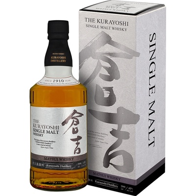 Kurayoshi Single Malt Japanese Whisky 43% 0,7 l (čistá fľaša)
