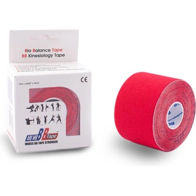 BB tape s turmalínem červená 5 cm x 5 m