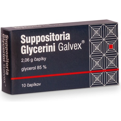Suppositoria Glycerini Galvex sup.10 x 2,06 g