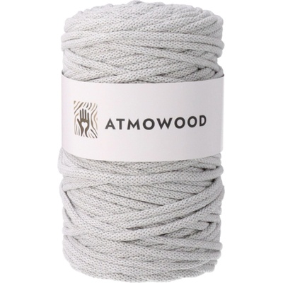 Atmowood priadza 5 mm - svetlosivá