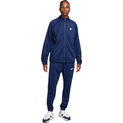 Nike Мъжки анцуц Nike Club Sportswear Sport Casual Track Suit - midnight navy/white