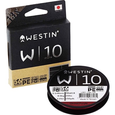 Westin Šnúra W10 13 Braid Orchid Purple 135m 0,08mm 6kg