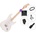 Squier Sonic Stratocaster HT MN Premium SET Arctic White Електрическа китара