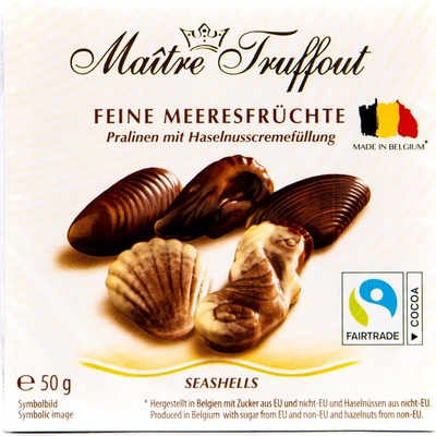 MAITRE TRUFFOUT BELGICKÉ PRALINKY MOŘE 50 g