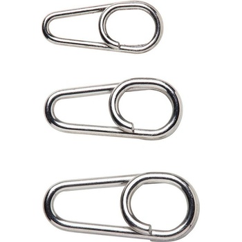 Savage Gear Karabínka Custom Salt Splitring Snaps L 43 kg 15 ks