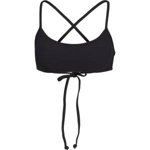 Billabong Дамско бикини горнище Billabong Women's Tanlines Laceup Bikini top - Black Pebble (150-6045-0113)