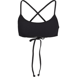 Billabong Дамско бикини горнище Billabong Women's Tanlines Laceup Bikini top - Black Pebble (150-6045-0113)