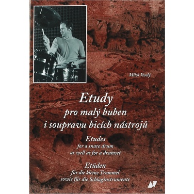 Etudy pro malý buben i soupravu + CD - Miloš Veselý