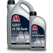 Millers Oils XF Premium C5 VW 0W-20 5 l