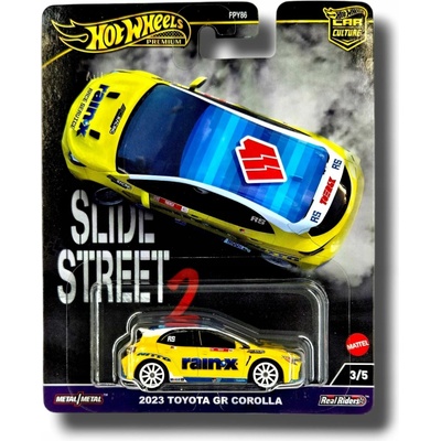 Mattel Hot Wheels Premium Car Culture Slide Street 2 2023 Toyota GR Corolla