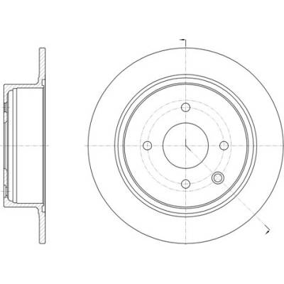 Brzdový kotúč REMSA 61579.00