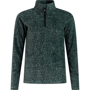 Protest Дамски поларен пуловер Protest Women's PRTRefuzzy 1/4 Zip Active Top Fleece jumper - Evergreen (105-6506-0214)