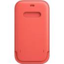 Apple iPhone 12 / 12 Pro Leather Sleeve with MagSafe Pink Citrus MHYA3ZM/A