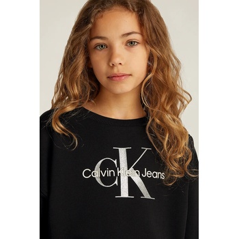Calvin Klein Детски памучен суичър Calvin Klein Jeans (IG0IG02823.128.176.PPYA)