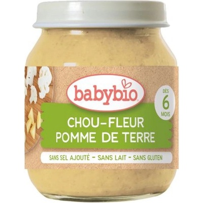 Babybio БИО Зеленчуково пюре Карфиол и картофи 6м+ 130г