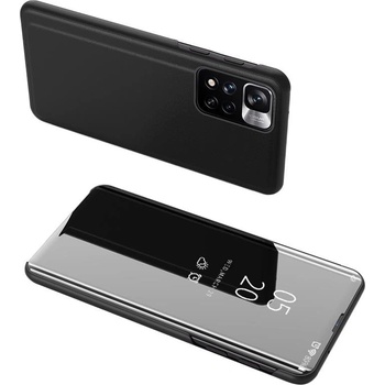 HQWear Прозрачен флип кейс за Realme 9 Pro + (9 Pro Plus), черен (5907769345234)