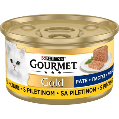 Purina GOURMET GOLD Mousse Chicken - Пастет от пиле (85 г)