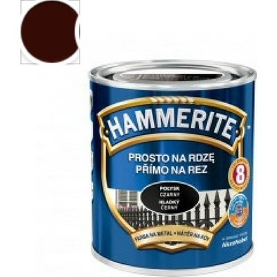 Akzo Nobel Hammerite přímo na rez kladívkový efekt tmavě hnědý 2,5L