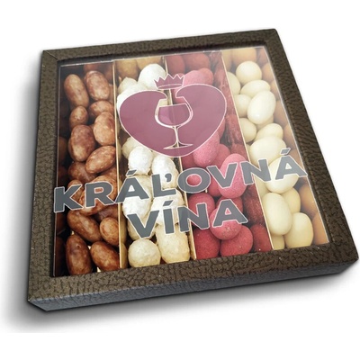 Sablio Mandle v čokoláde Kráľovná vína 4 x 80 g