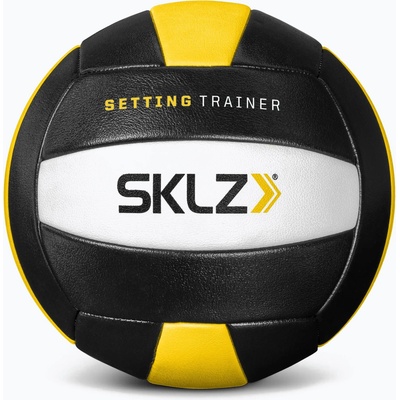 SKLZ Волейболна топка SKLZ Setting Trainer black/yellow/white