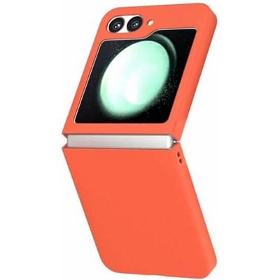 GKK Тънък Калъф за Samsung Z Flip 7 FE/Z Flip 6, Thin PC Case, Оранжев (5906601886363)