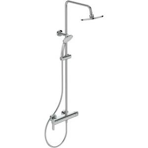 Ideal Standard Cerafine O - Душ комплект с смесител, диаметър 20 см, 1 струя, хром BC750AA (BC750AA)