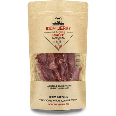 Usušil & Syn 100% Jerky Krůtí Natural 150 g
