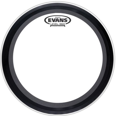 Evans 26" Emad2 Clear