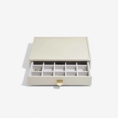 Stackers šperkovnice na malé šperky Oatmeal Classic Trinket Drawer krémová 75797