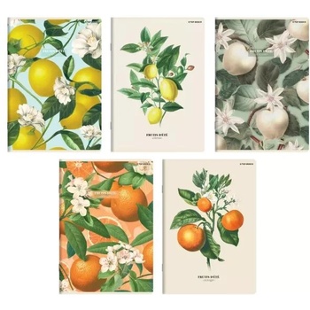Herlitz Тетрадка A5 Soft Touch с плодови мотиви, различни видове (400182443)