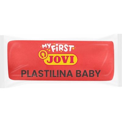 Jovi Mäkká prírodná plastelína My First 38 g červená
