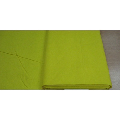 Bavlnená látka jednofarebná - žltá slniečková š.140cm