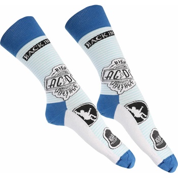 ROCK OFF чорапи AC/DC - Icons - СИН - ROCK OFF - ACDCSCK03MBL