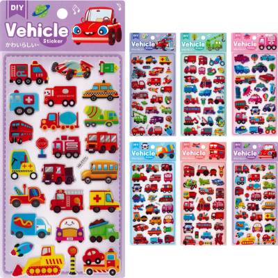 JUNIOR Samolepky Cars 11x24 cm (mix dizajnov /cena 1 bal)