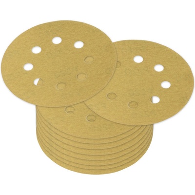 DEMA Brúsny papier pre excentrickú brúsku 125 mm P220, 10 ks