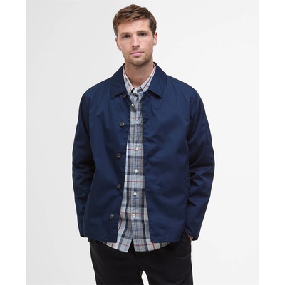 Barbour Яке Barbour Men's Short Rokig Waterproof Harrington Jacket - Navy NY71