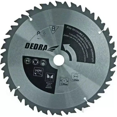 Dedra pílový kotúč 600mm*30mm 36 WZ HM s obmedzovačom posunu HL60036