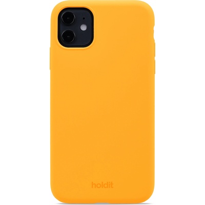 Holdit Гръб Holdit Silicone Case за iPhone 11/XR - Orange Juice