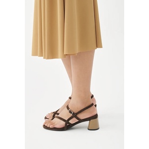 Vagabond Shoemakers сандали с дебел ток от велур EVIE (6139.140.29)