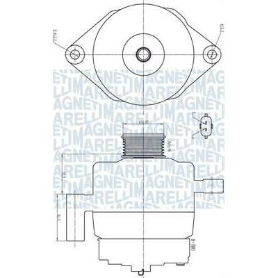 Generátor MAGNETI MARELLI 063732181010
