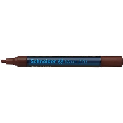 Schneider Лаков маркер, 1-3 мм, SCHNEIDER "Maxx 270", кафяв 127007 (127007)