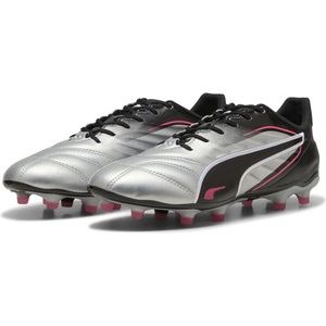 PUMA Дамски футболни бутонки Puma King Pro Womens Firm Ground Football Boots - Silver/Black